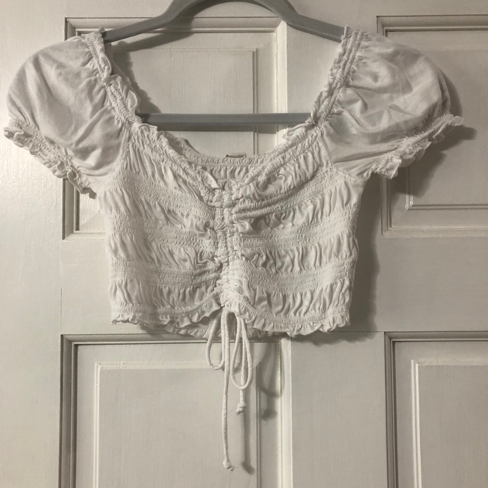 Garage crop top